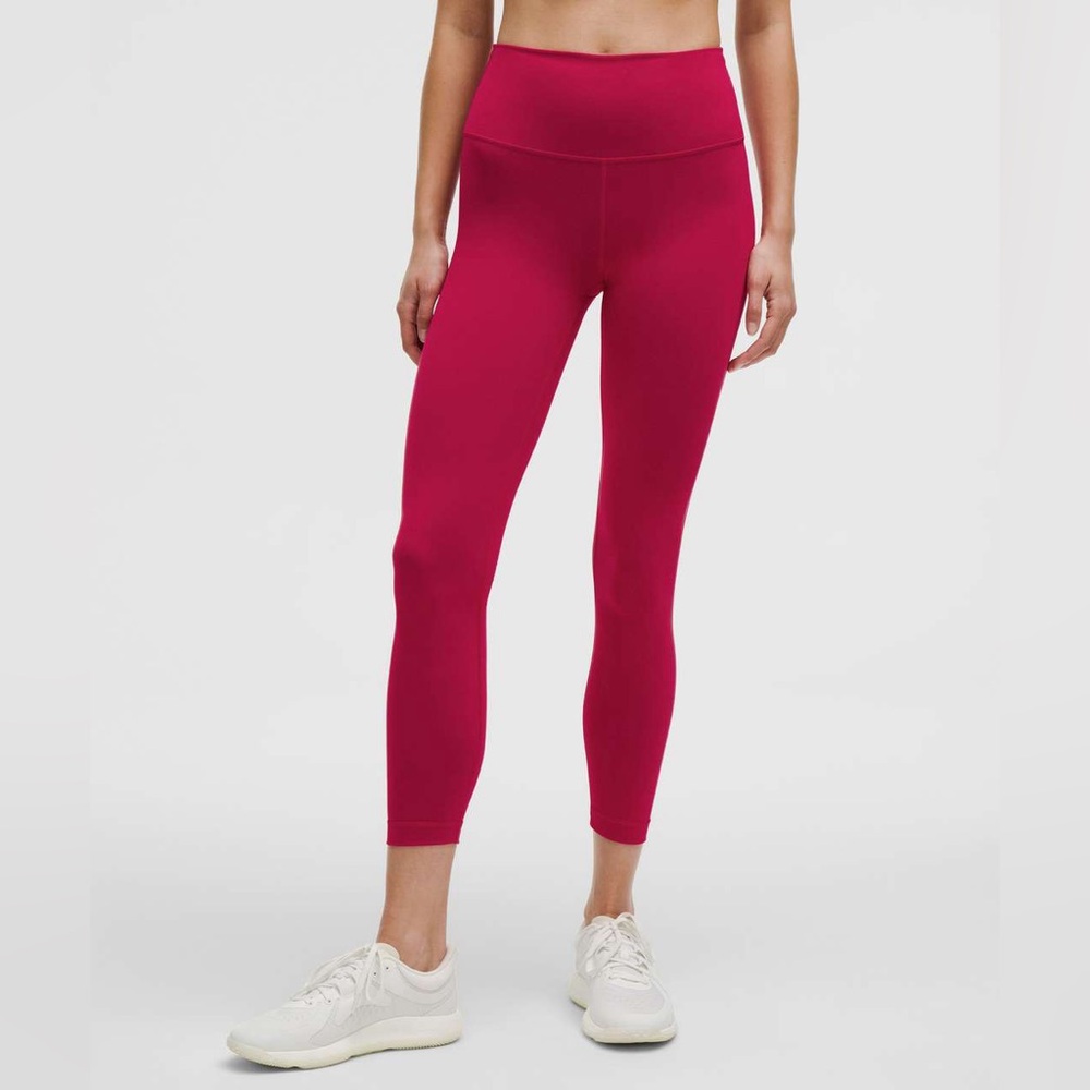 Lululemon Wunder Train High-Rise Tight 25" - Passionate